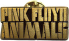 Pink Floyd - Pink Floyd Pin Badge: Animals Gold Text Logo