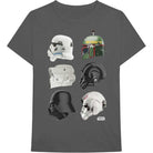 Child Sku - Star Wars Unisex T-Shirt: Helmet Profiles (Large)