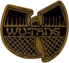 Wu-Tang Clan - Wu-Tang Clan Pin Badge: Black & Gold Logo
