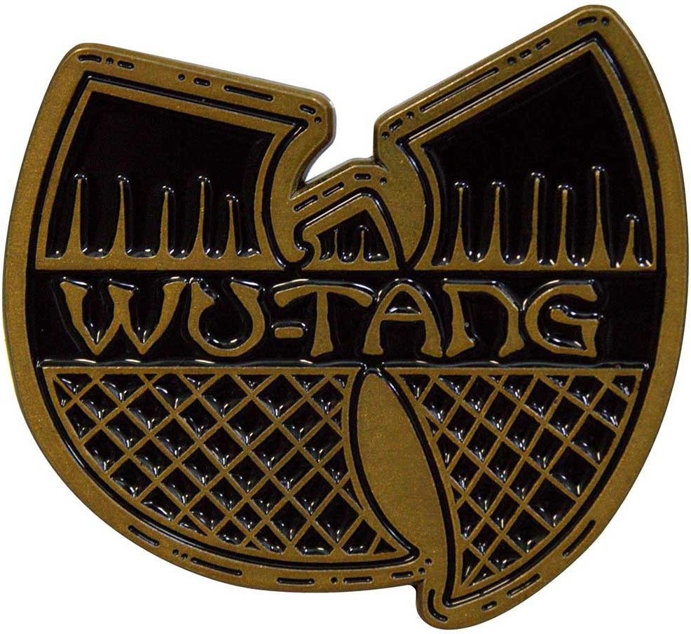 Wu-Tang Clan - Wu-Tang Clan Pin Badge: Black & Gold Logo
