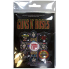 Orphan Sku - Guns N' Roses Button Badge Pack: Bullet Logo