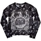 Slayer: Rock Off - Mono Eagle Mesh (Ladies Crop Top / Top Donna Tg. L)