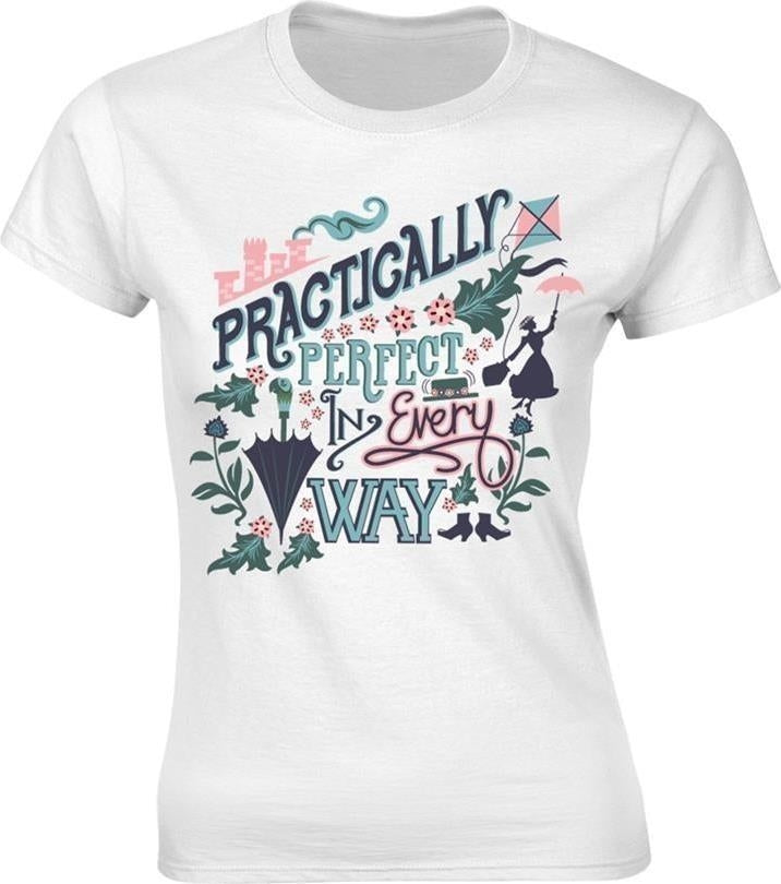 Disney: Mary Poppins Practically (T-Shirt Donna Tg. XL)
