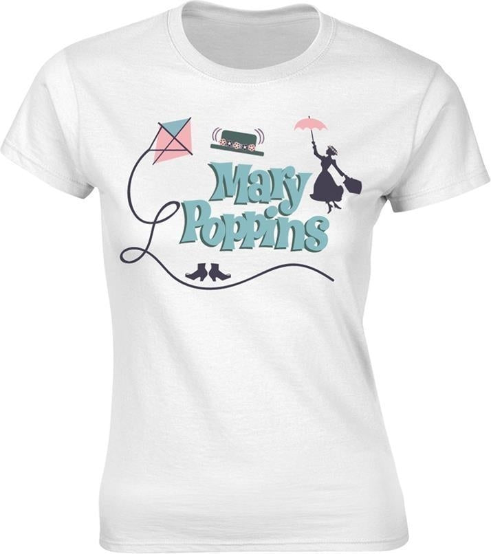 Disney: Mary Poppins Logos (T-Shirt Donna Tg. XL)