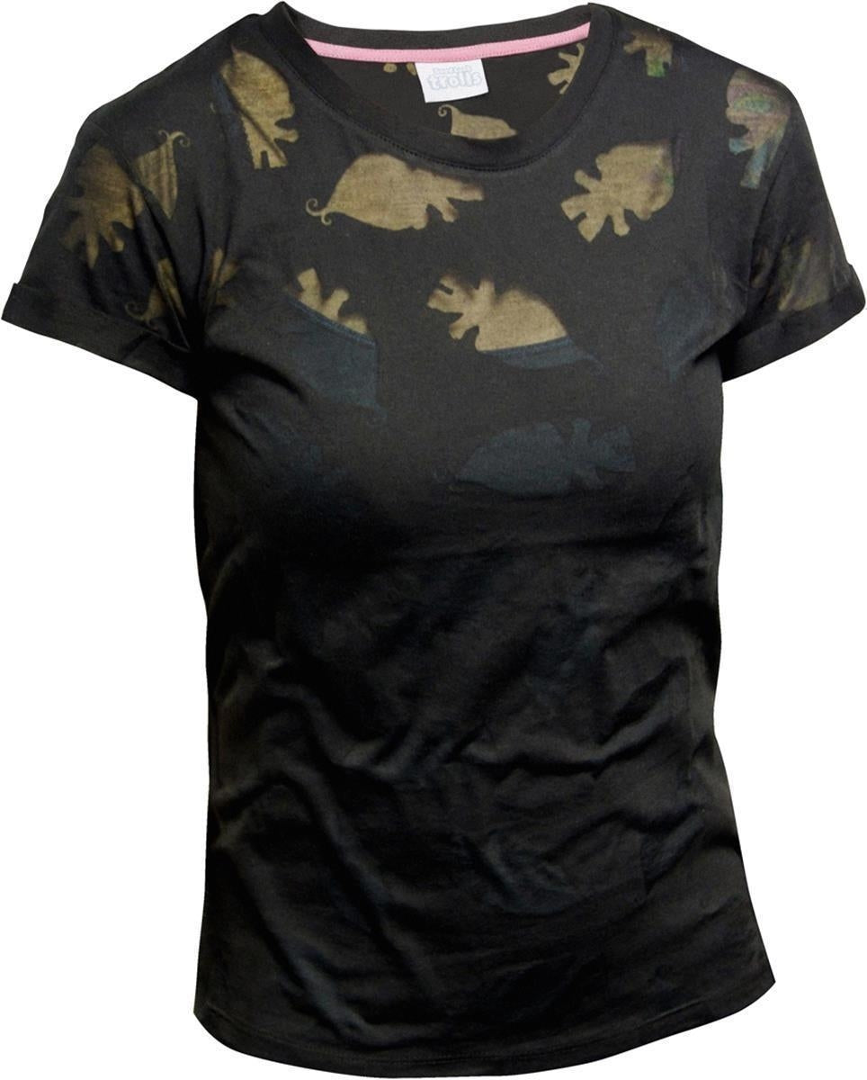 Trolls: Charcoal Burnout (T-Shirt Donna Tg. M)