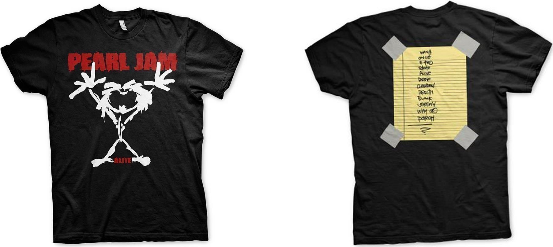 Pearl Jam: Rock Off - Stickman (T-Shirt Unisex Tg. L)