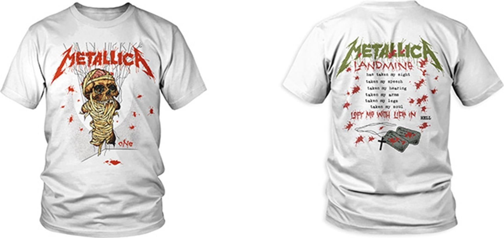 Metallica: Rock Off - One Landmine (T-Shirt Unisex Tg. M)