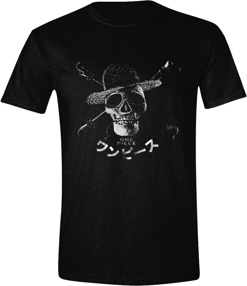 One Piece: Greyscale Skull (T-Shirt Unisex Tg. S)