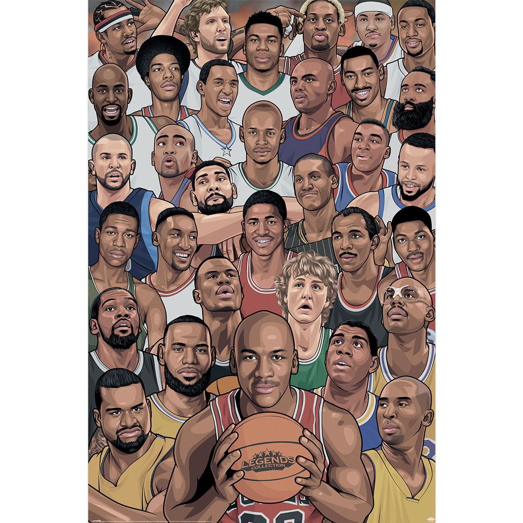 Legends (Basketball's Greatest) Maxi Poster