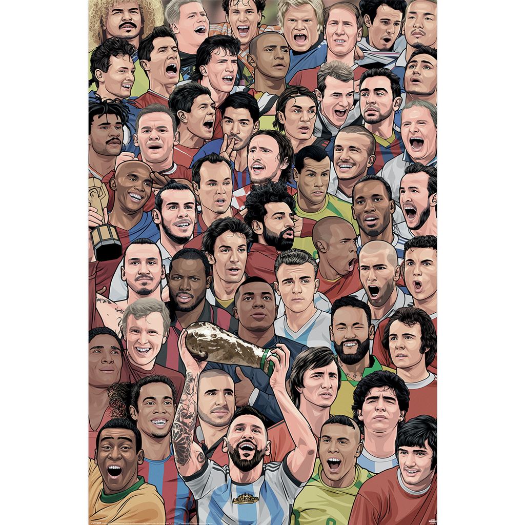 Legends (Footballs Greatest) Maxi Poster