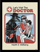 Steven Rhodes (Lets Visit The Doctor) Collector Print (Framed)