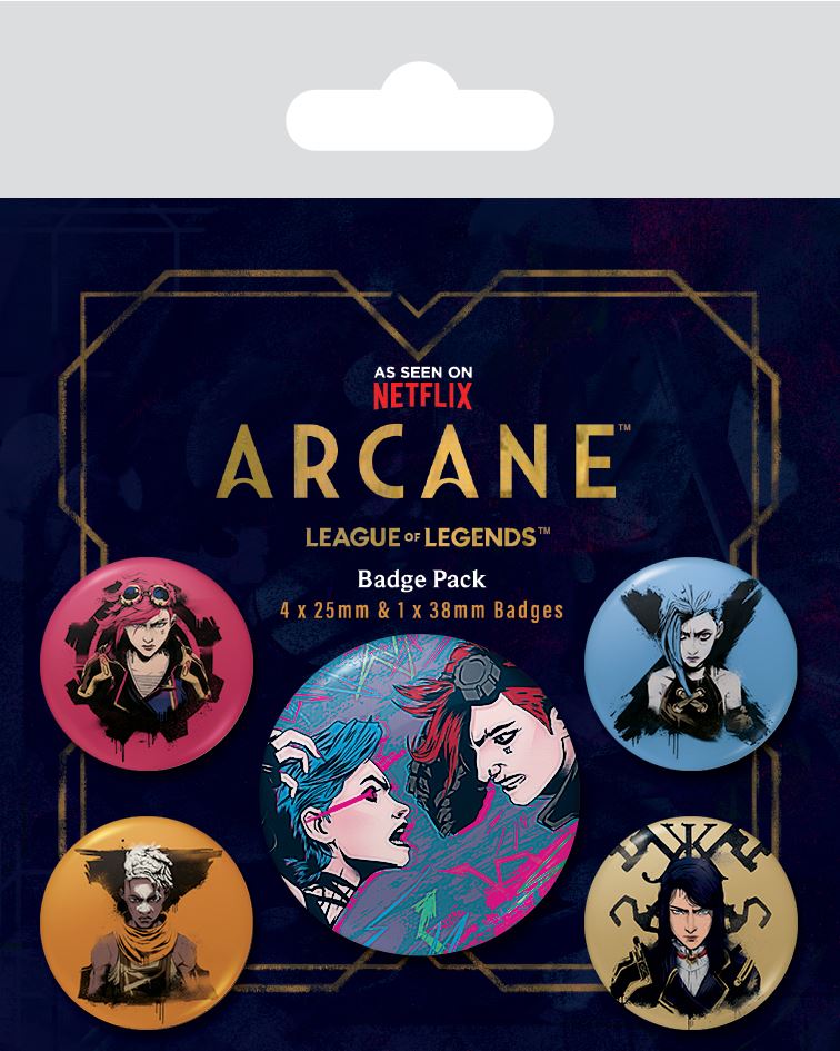 Pyramid: Arcane Badge Pack