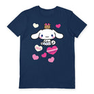Sanrio (Cinnamoroll Pup) Navy Blue S Unisex T-Shirt
