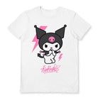 Sanrio (Kuromi Tagged) White S Unisex T-Shirt