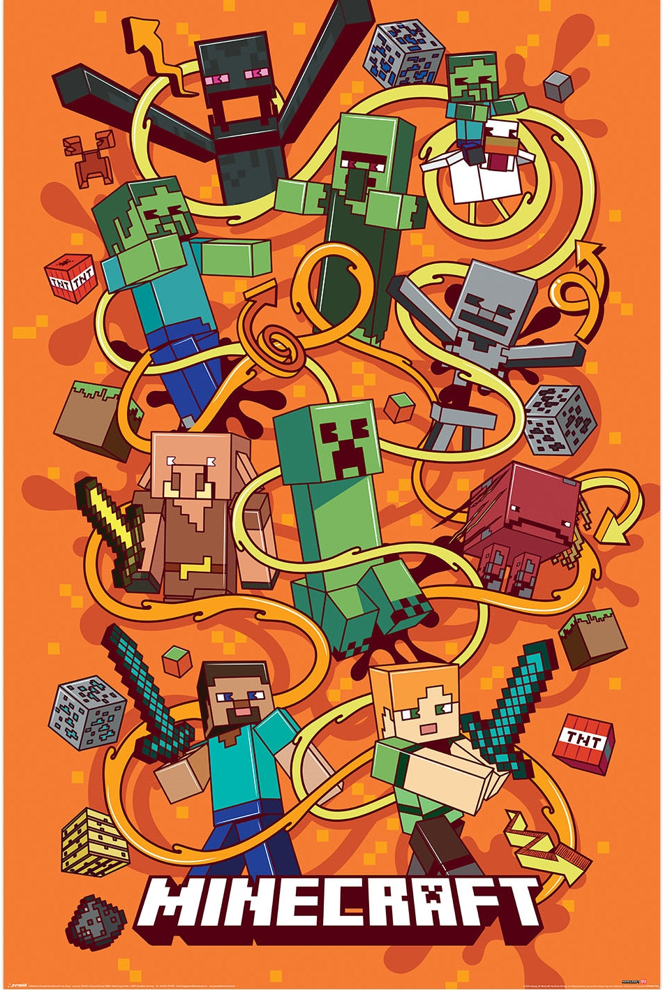 Minecraft (Funtage Montage) Maxi Poster