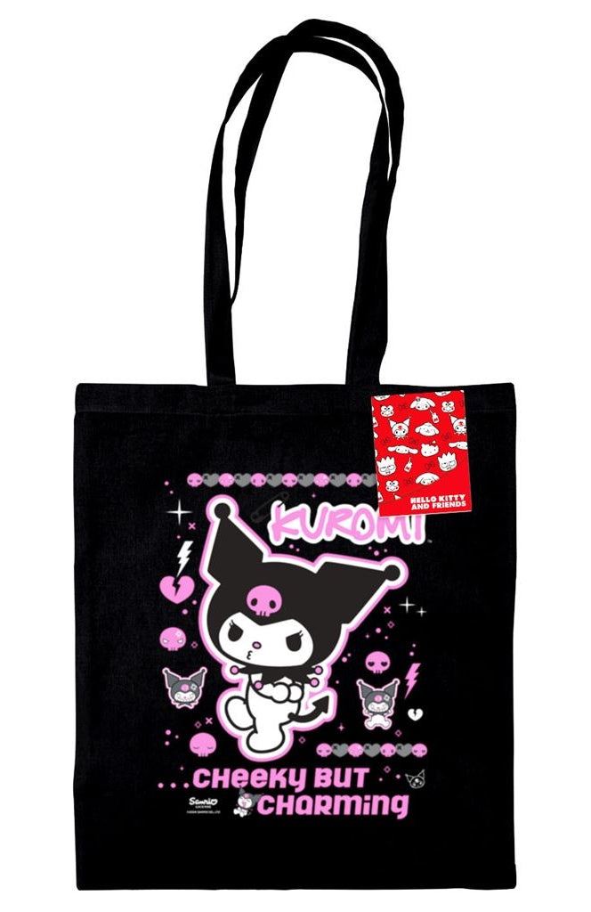 Kuromi (Cheeky) Black Tote Bag