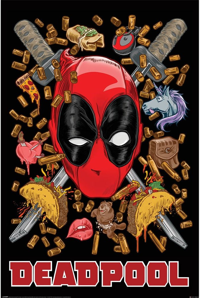 Deadpool (Chimichanga) Maxi Poster