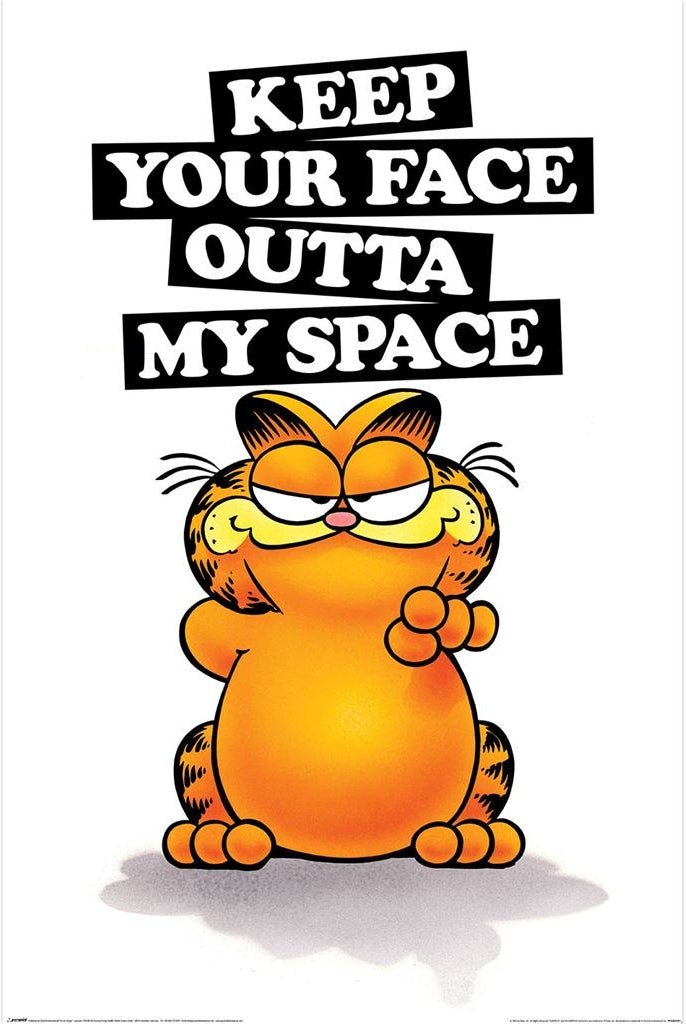 Garfield (Keep Your Face) Maxi Poster