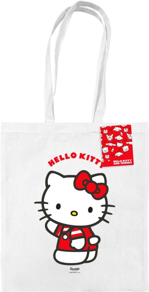 Hello Kitty (Wave) White Tote Bag
