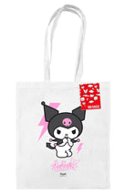 Kuromi (Tagged) White Tote Bag