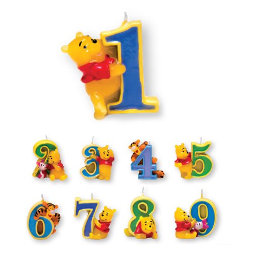 Winnie The Pooh - Candelina Numero 4