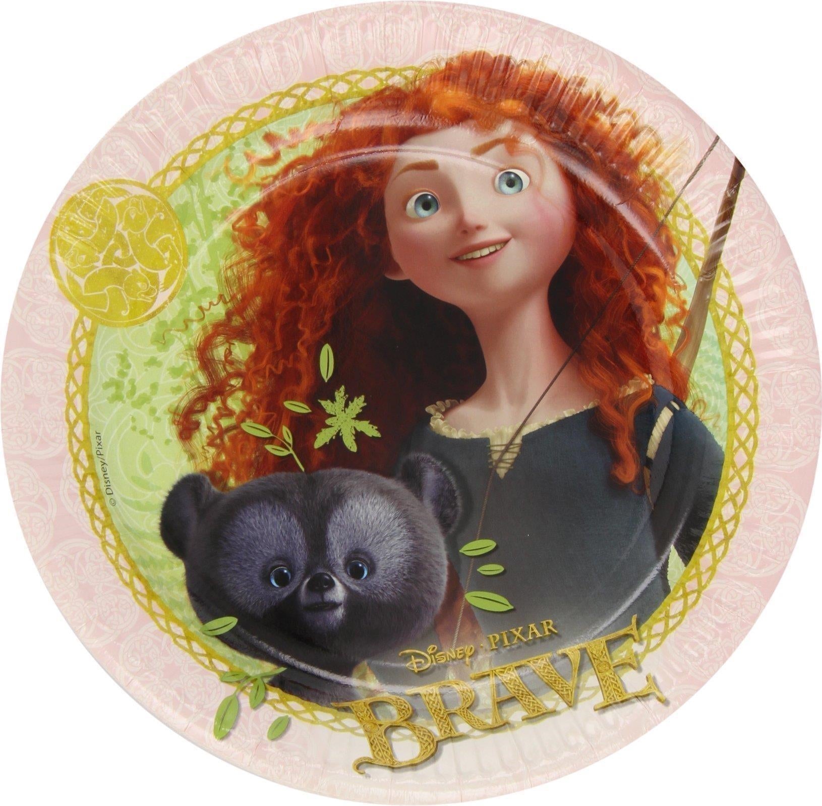 Disney: Piatto 23 Cm 10Pz - The Brave