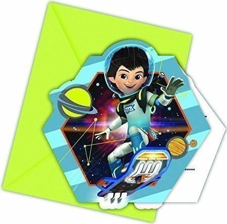 Disney: Miles Dal Futuro - 6 Inviti Con Busta