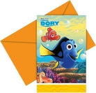 Disney: Alla Ricerca Di Dory - 6 Inviti Con Busta