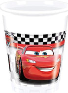 Disney: Cars - Formula Rsn - 8 Bicchieri Plastica 200 Ml