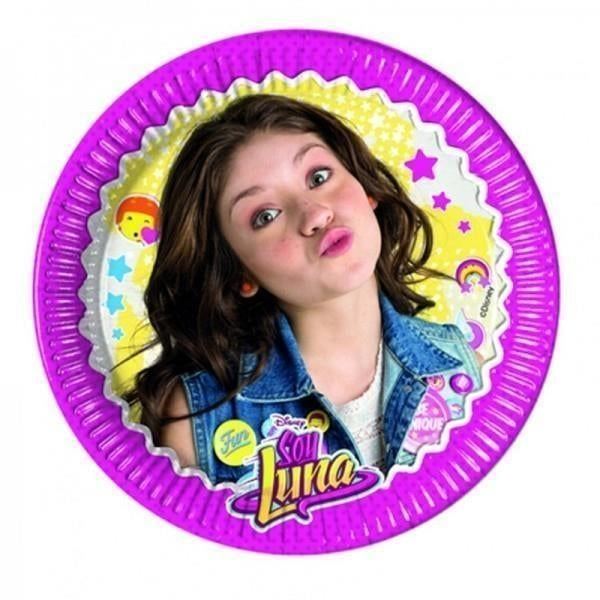 Disney: Soy Luna - 8 Piatti Carta 20 Cm