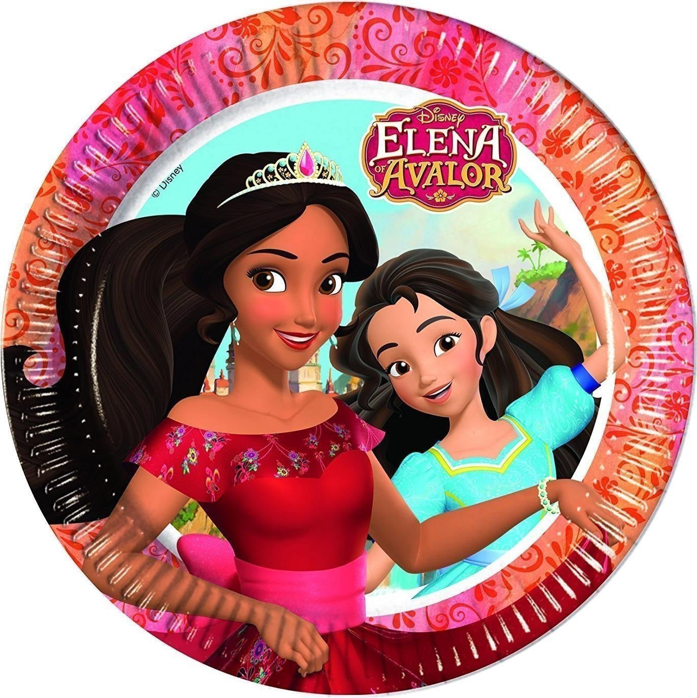 Disney: Elena Di Avalor - 8 Piatti 23 Cm