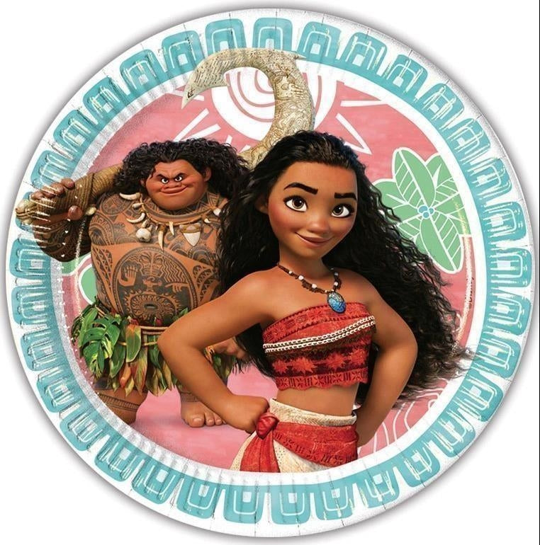 Disney: Oceania - 8 Piatti 23 Cm