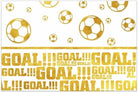 Party: Tovaglia Pl 120X180 * Football Gold