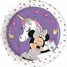 Disney: Piatto 20 Cm 8 Pz - Minnie Unicorn Q