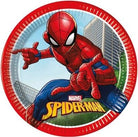 Piatto 23 Cm 8 Pz Next Gen * Spiderman Crime Q. Piatto 23 Cm Fsc Plastic Free Spiderman Crime Fighter =Usa 5Pr95043
