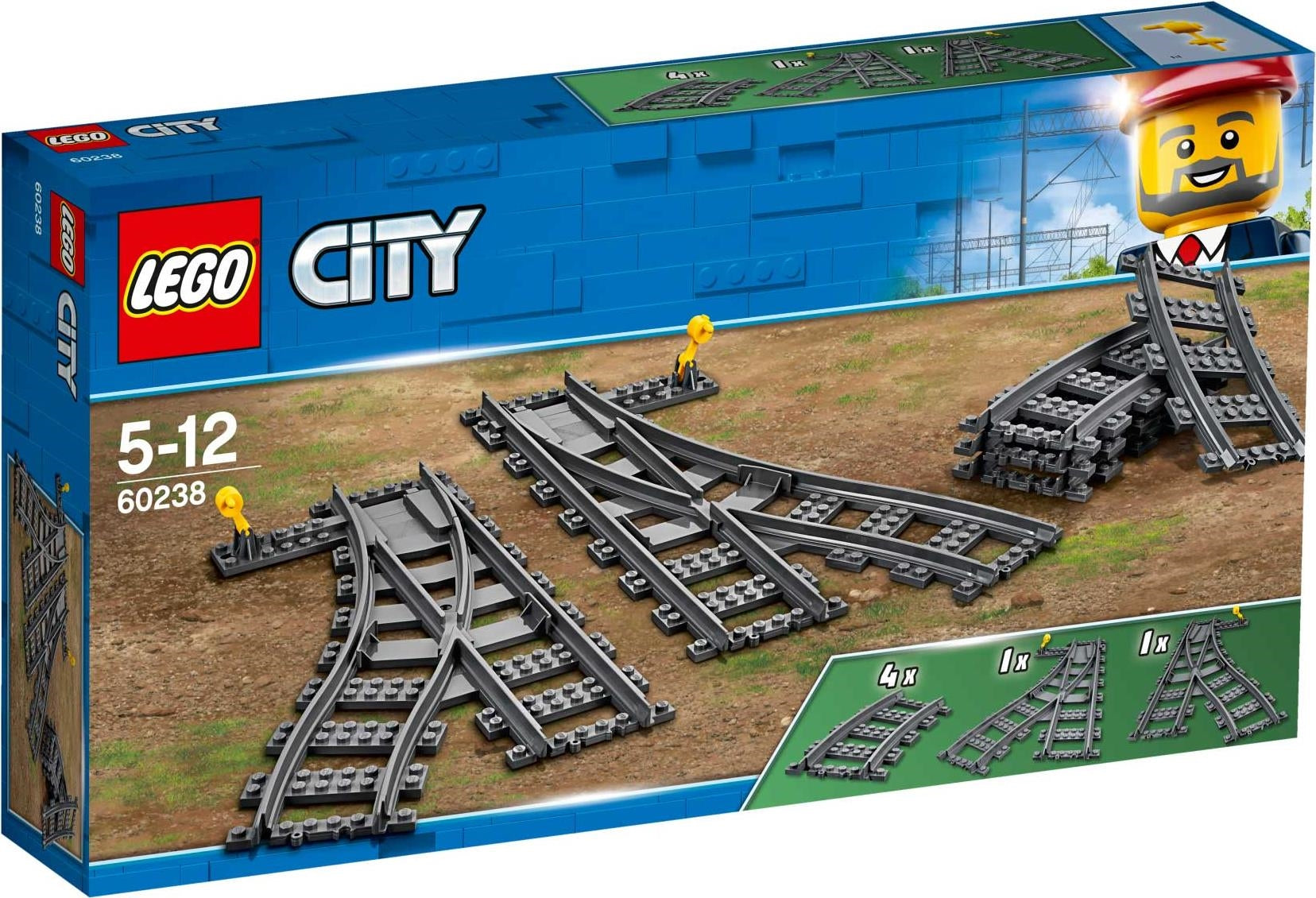 Lego: 60238 - City Trains - Scambi
