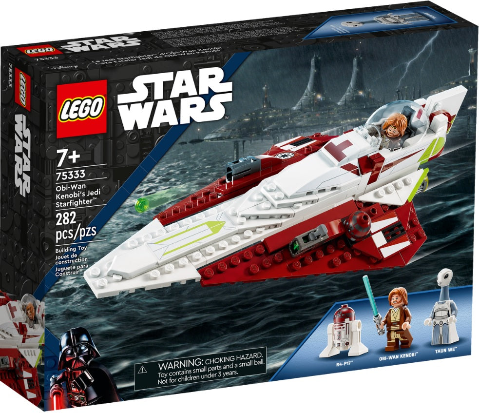 Star Wars: Lego 75333 - Jedi Starfighter Di Obi-Wan Kenobi