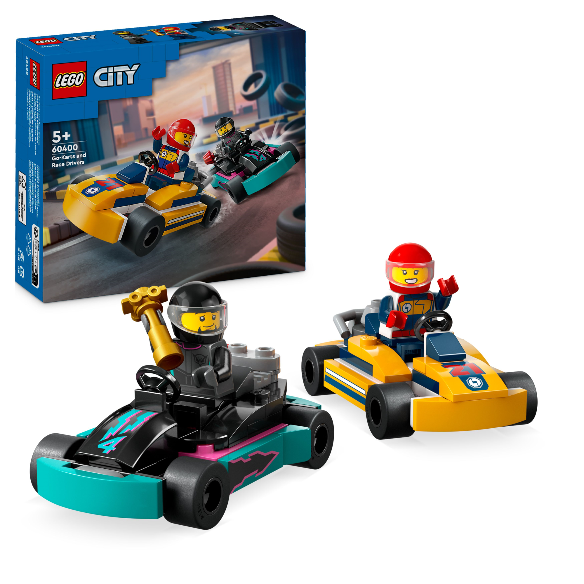 Lego: 60400 - City Great Vehicles - Go-Kart E Piloti