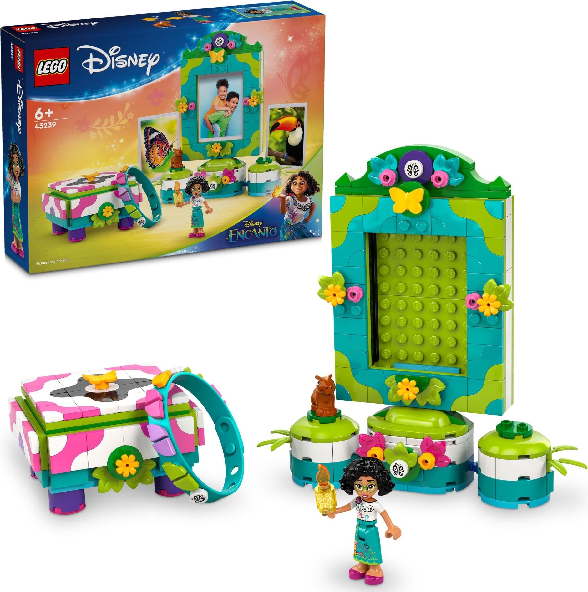 Disney: Lego 43239 - Disney Princess - Encanto - Portafoto E Portagioie Di Mirabel