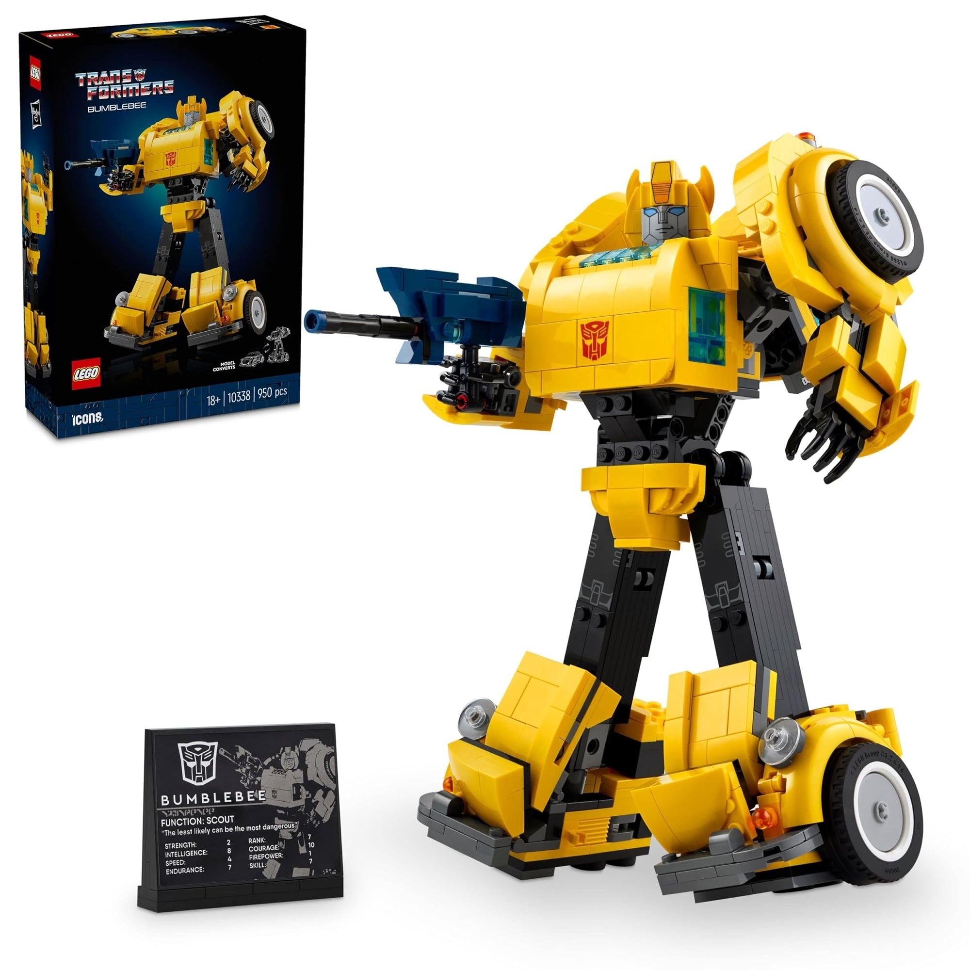 Lego: 10338 - Icons - Transformers - Bumblebee