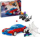 Marvel: Lego 76279 - Super Heroes - Auto Da Corsa Di Spider-Man E Venom Goblin