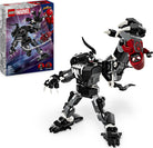Marvel: Lego 76276 - Super Heroes - Mech Di Venom Vs. Miles Morales