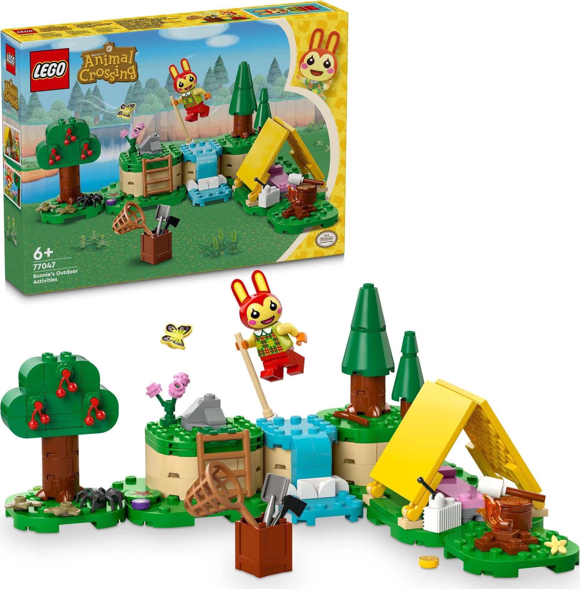 Animal Crossing: Lego 77047 - Bonny In Campeggio