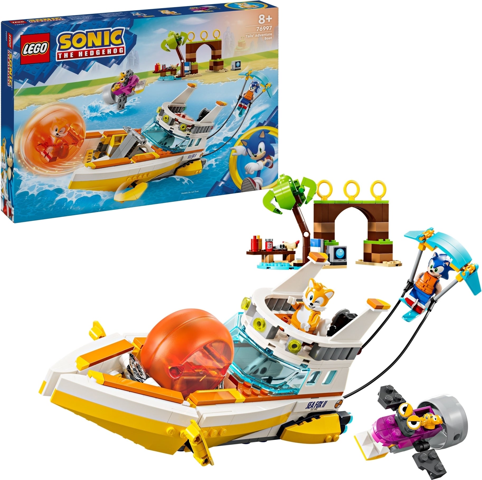 Lego: 76997 - Sonic - LAeroscafo Delle Avventure Di Tails