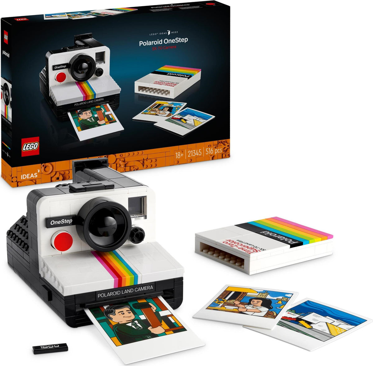 Lego: 21345 - Ideas - Fotocamera Polaroid One Step SX-70