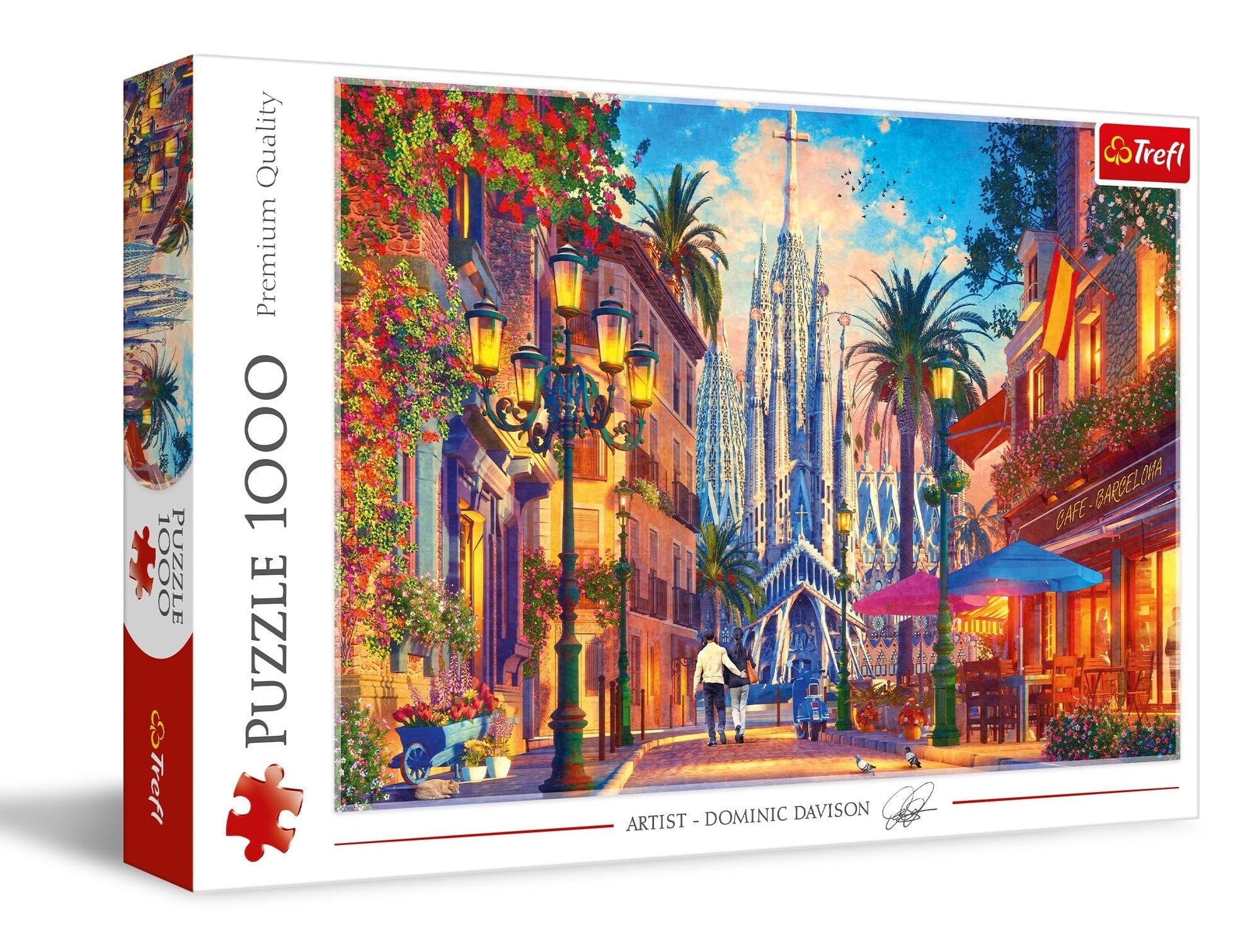Trefl: Puzzle 1000 - Barcelona, Spain