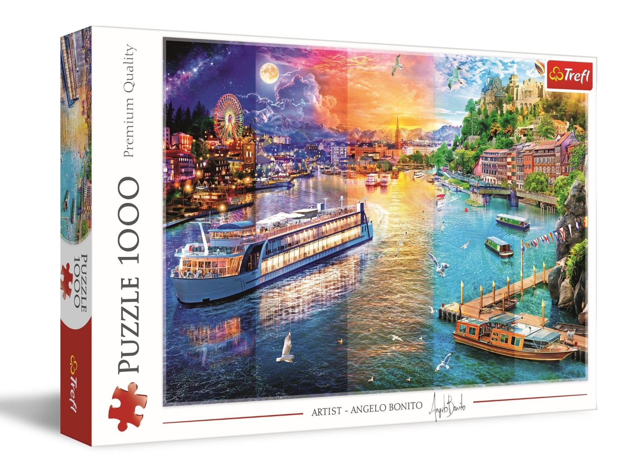 Trefl: Puzzle 1000 - River Cruise