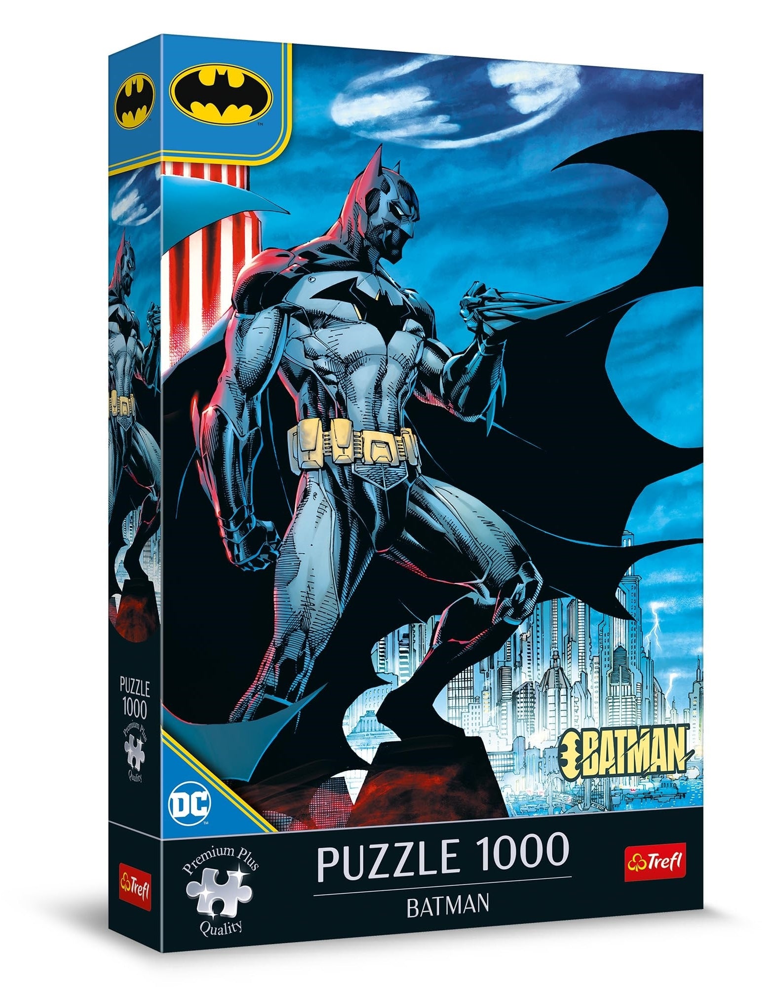 Dc Comics: Trefl -  Puzzle 1000 Premium Plus - Batman
