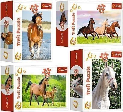 Trefl: Puzzle 54 Mini - The World Of Horses (Assortimento)