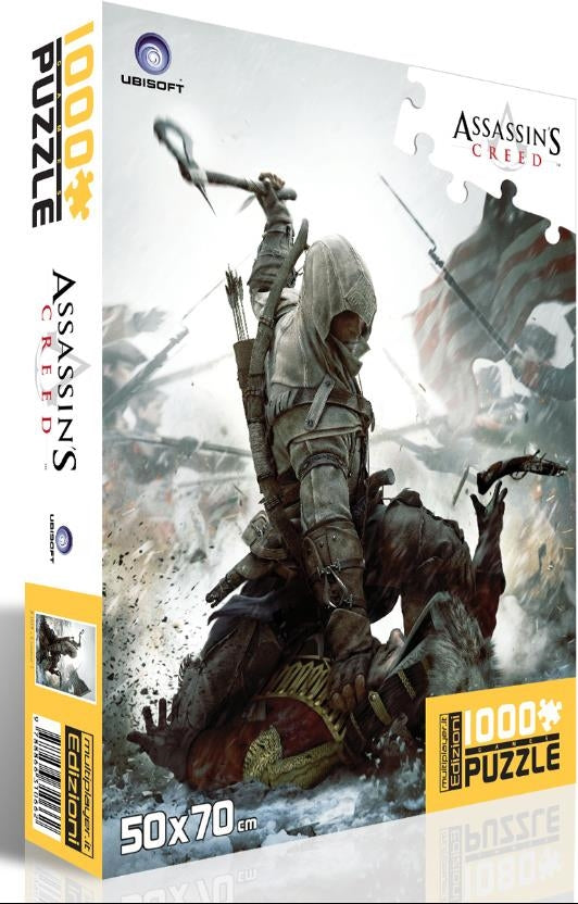 Assassins Creed: Puzzle 1000 Pz - Connor Verticale